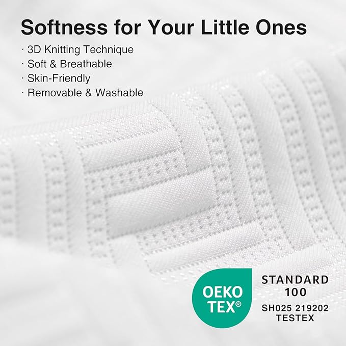 Novilla Twin XL Mattress 6 Inch, Gel Memory Foam Mattress Twin XL in a Box for Pressure Relief & Body Support & Cooling Sensation, CertiPUR-US Certified Safe Foams