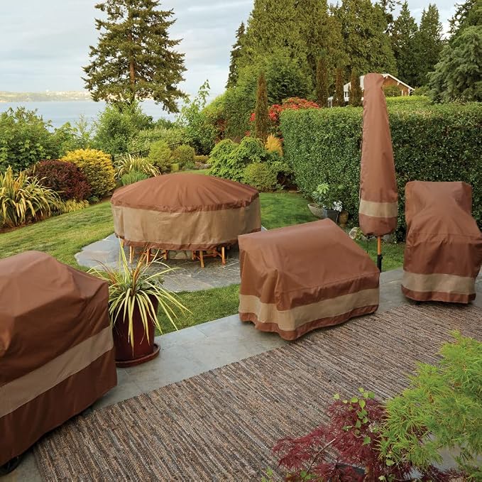 DUCKCOVERS Ultimate Waterproof 36 Inch Patio Chair Cover, 2 Pack, Outdoor Patio Chair Covers - Image 7