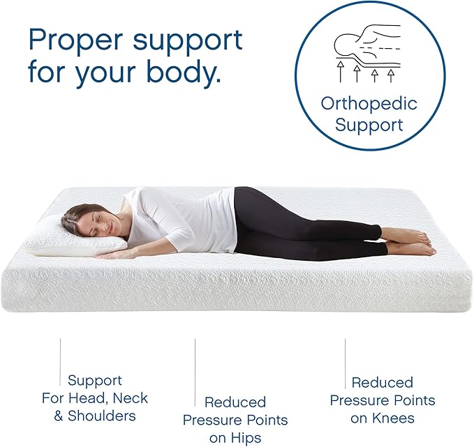 Cool Gel Chill 14 Inch Medium Firm Memory Foam Mattress Full Size, with 2 Bonus Cool Gel Memory Foam Bed Pillows, 14" with Pressure Relief, CertiPUR-US Certified, Cooling Full Mattress in a Box