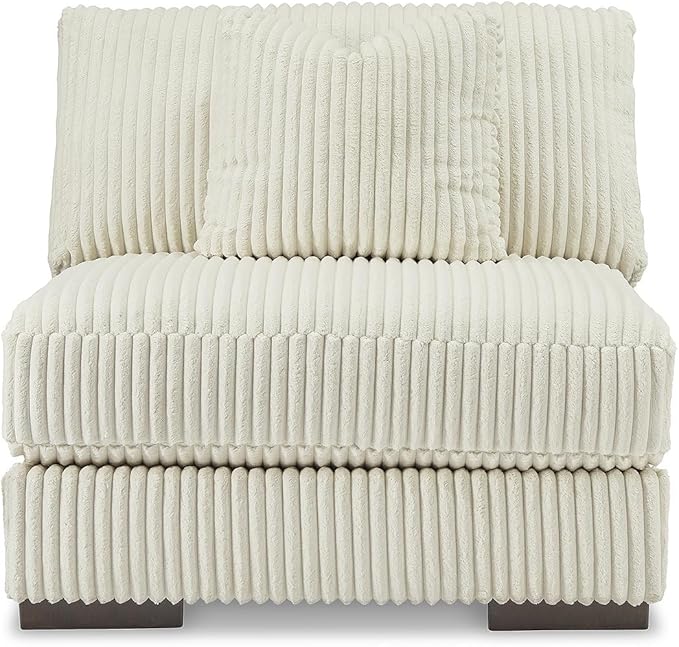 Signature Design by Ashley Lindyn Casual Anti Sag L-Shaped 6-Piece Sectional with Reversible Cushions and 9 Accent Pillows, White