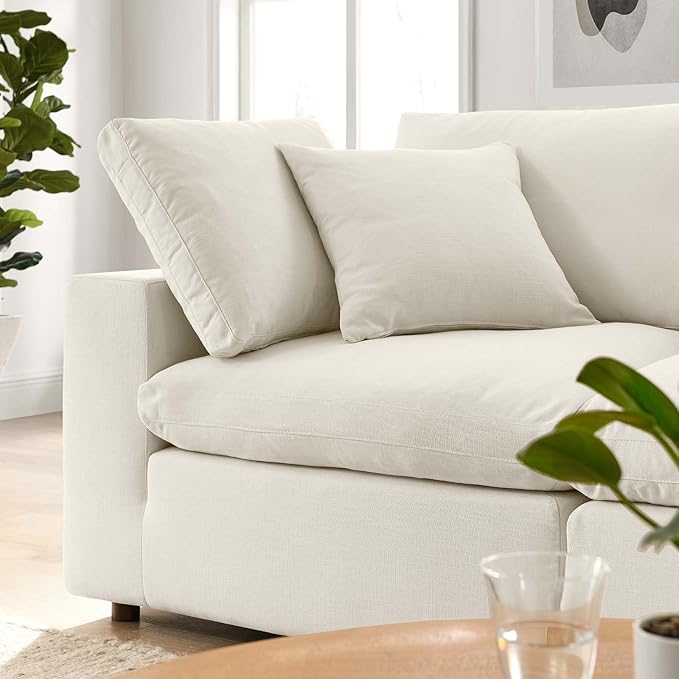 Modway Commix Down-Filled Overstuffed Upholstered Loveseat
