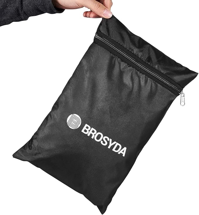 Patio Chair Covers for Outdoor Furniture Waterproof 2 Pack, Lawn Chair Covers 600D Heavy Duty Oxford Cloth, Large Covers for Lounge Lawn Deep Seat Black 38" W x 31" D x 29" H - Image 8