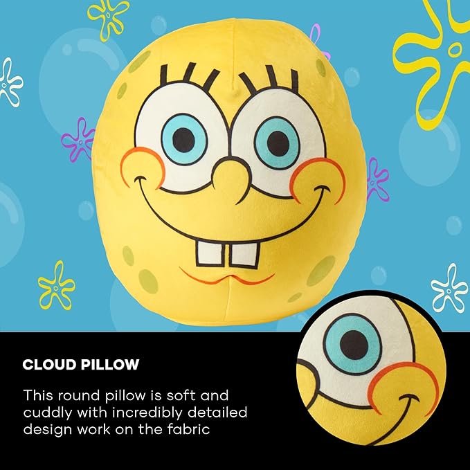 Northwest Spongebob 11" Cloud Pillow