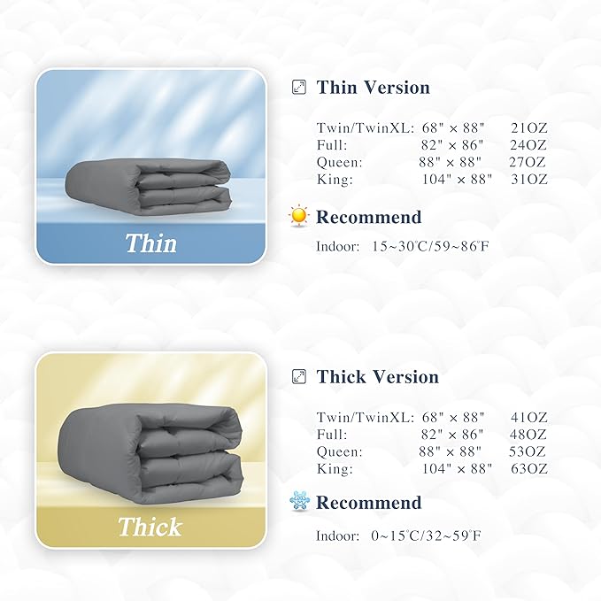 sunflower King Duvet Insert Comforter Down Alternative Filling Cotton Shell All Season Hypoallergenic Warm Breathable Noiseless Steel Gray Machine Washable 88"x104"with Corner Taps