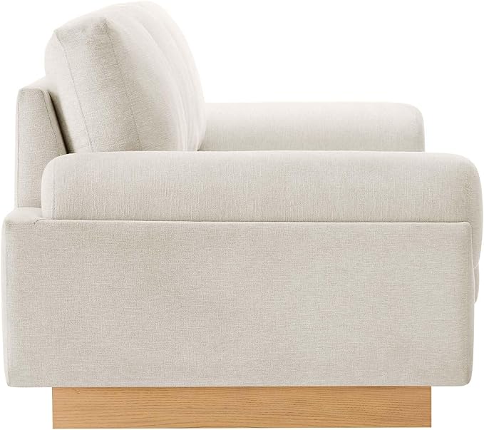 Modway EEI-6401-IVO Oasis Upholstered Fabric Sofa, Ivory