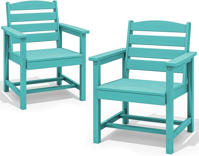 SERWALL Patio Dining Chair Set of 2, Aruba by SERWALL