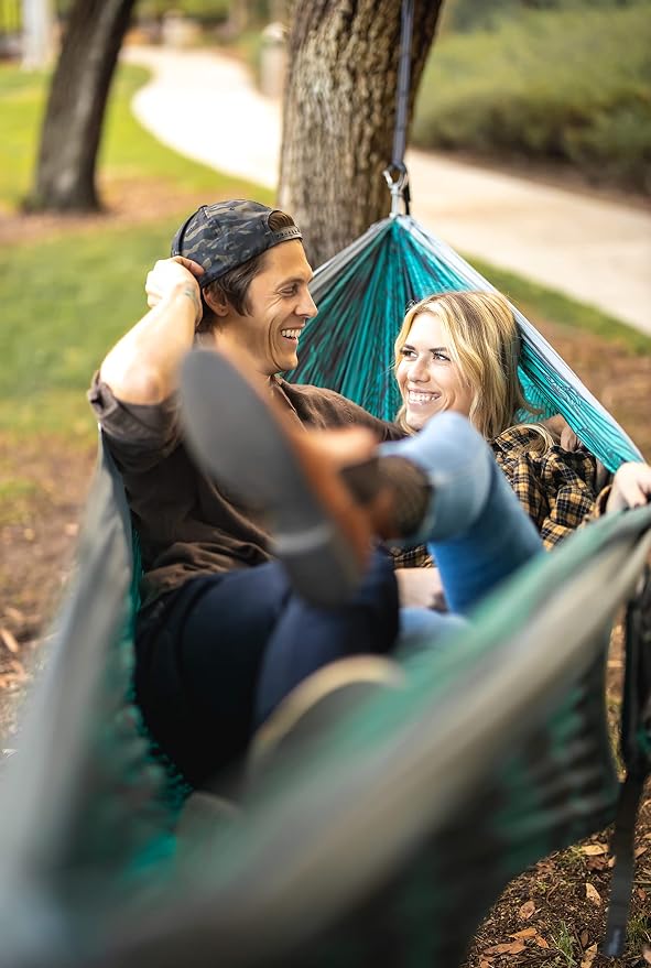 ENO, Eagles Nest Outfitters DoubleNest Lightweight Camping Hammock, 1 to 2 Person, Special Edition Colors, ATC - Image 9