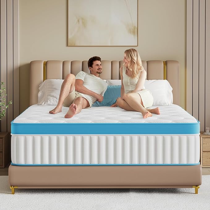 Full Size Mattress 12 Inch, Medium Firm Memory Foam Mattress, Fiberglass Free, CertiPUR-US Certified Safe Materials, Pressure Relief for Back Pain & Motion Isolation, Full Mattress in a Box