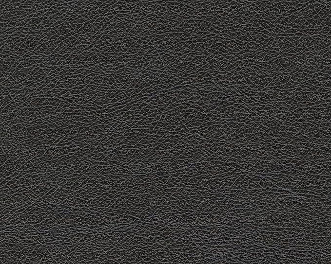 Signature Design by Ashley Amiata Contemporary Firmly Cushioned Leather Rectangular Ottoman, Black