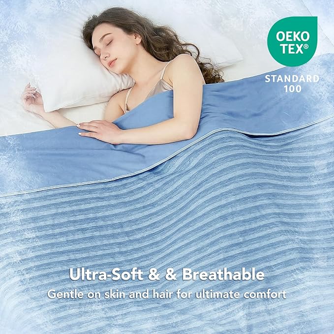 GOHERO Cooling Blanket Queen Size- 90"x90" Summer Cooling Throw Blanket for Hot Sleepers Arc-Chill Q-Max >0.45 Cool Fiber, Keeps Cool for Night Sweats, Soft Lightweight Sofa Blankets for Kid Adults