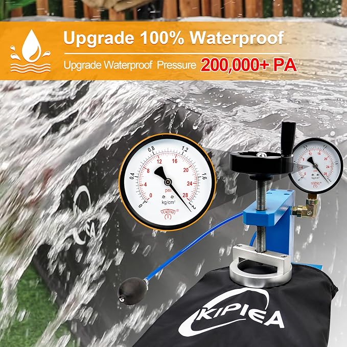 Kipiea Patio Furniture Covers Waterproof Winter, Heavy-Duty Outdoor Furniture Set Covers for Table Chairs, Anti-UV, No Tears or Fading (136" L x 74" W x 28" H) - Image 4