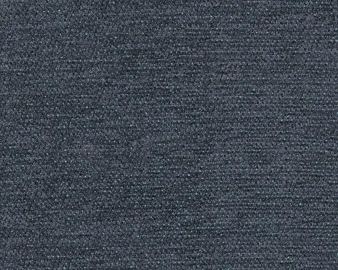Signature Design by Ashley Modmax Contemporary Stain Resistant Square Oversized Accent Ottoman with Non-Skid Legs, Blue