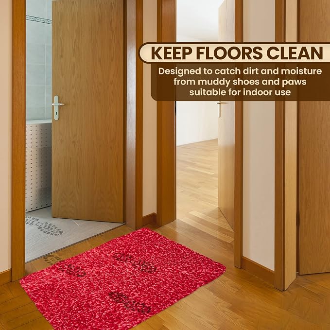 Premium Microfiber Indoor Door Mat – 36"x72" Washable Entry Mat, Non-Slip, Waterproof Backing, Super Absorbent, Low Profile Entryway Doormat for Indoor Entrance - Image 4