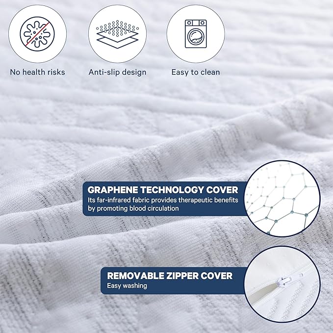 Twin Mattress, 10 Inch Twin Size Gel Memory Foam Mattress in a Box with Medium Firm for Cool & Pressure Relief, CertiPUR-US Certified