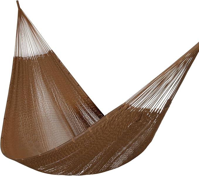 PNAEUT Family Mayan Rope Hammocks for Outside (Desert, XX-Large) by PNAEUT