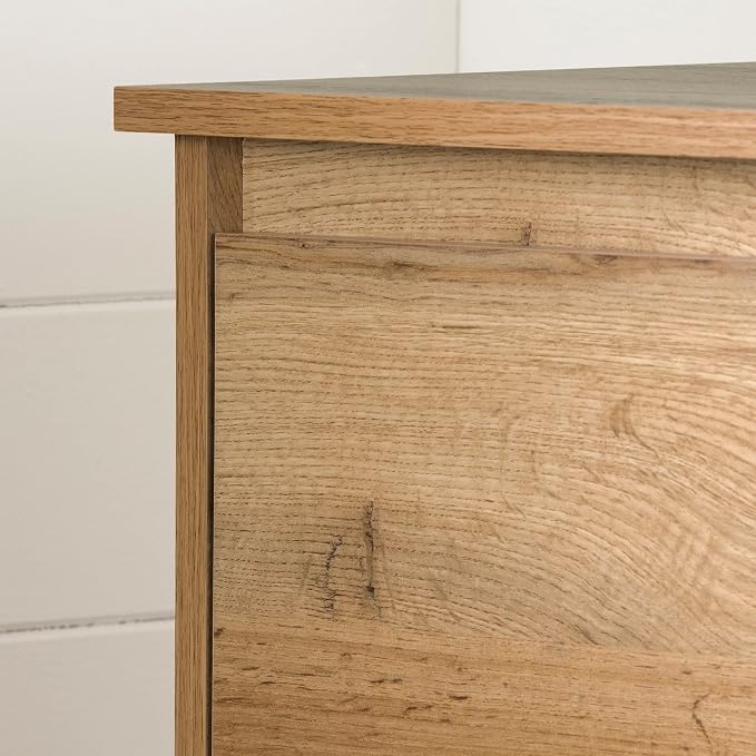 South Shore Tassio 1-Drawer Nightstand Nordik Oak, Farmhouse - Image 6