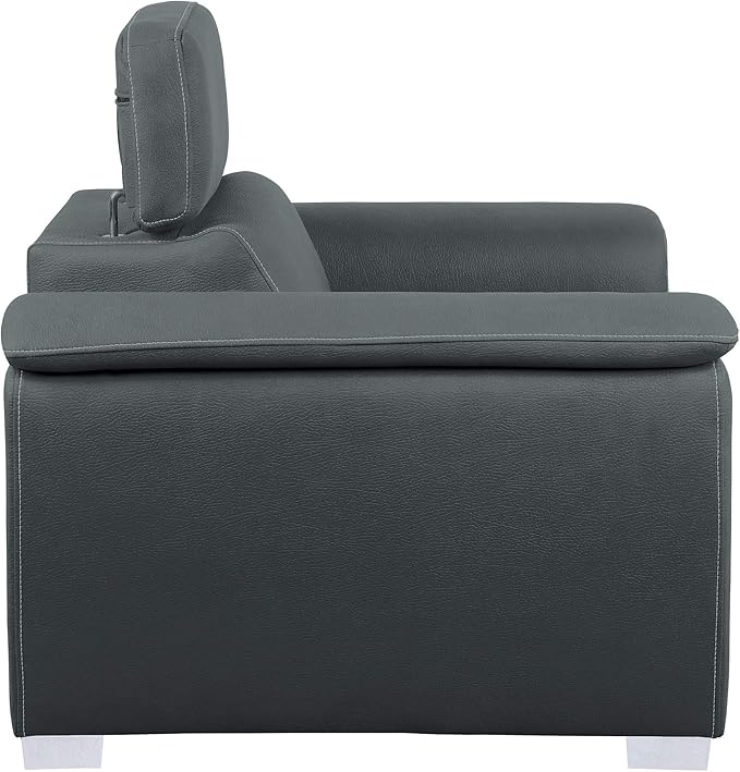 Homelegance Ferriday 45" Convertible Lounger Chair Gray
