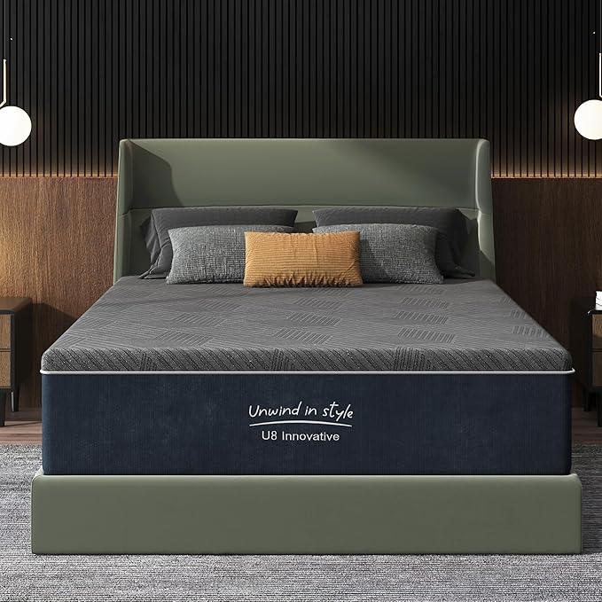 12 Inch Gel Memory Foam Mattress Twin Size, Medium Firm Pressure Relief, CertiPUR-US Certified, with Removable Washable Cover, Mattress in a Box