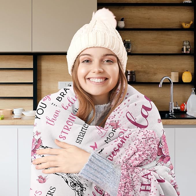 18th Birthday Gifts for Girls, 18th Birthday Decorations, 18th Birthday Blanket 40"X50", 18 Year Old Girl Birthday Gifts, Gifts for 18 Year Old Girl, 18th Birthday Gifts, Happy 18th Birthday Gifts