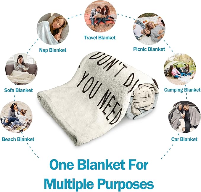 Nurses Week Gifts for Women/Men, Cute Nurses Appreciation Gifts - Soft LPN RN Nurse Blanket, Nursing Student Graduation Gift Flannel Throw Blanket 60" X 50"
