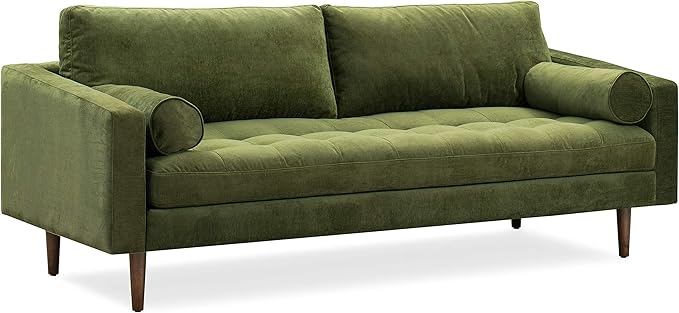 Poly & BARK Napa 88.5" Sofa with Deep Seating, Tailored Upholstered Finish, Clean Modern Lines, and Balanced Proportions for Comfortable and Refined Living Spaces