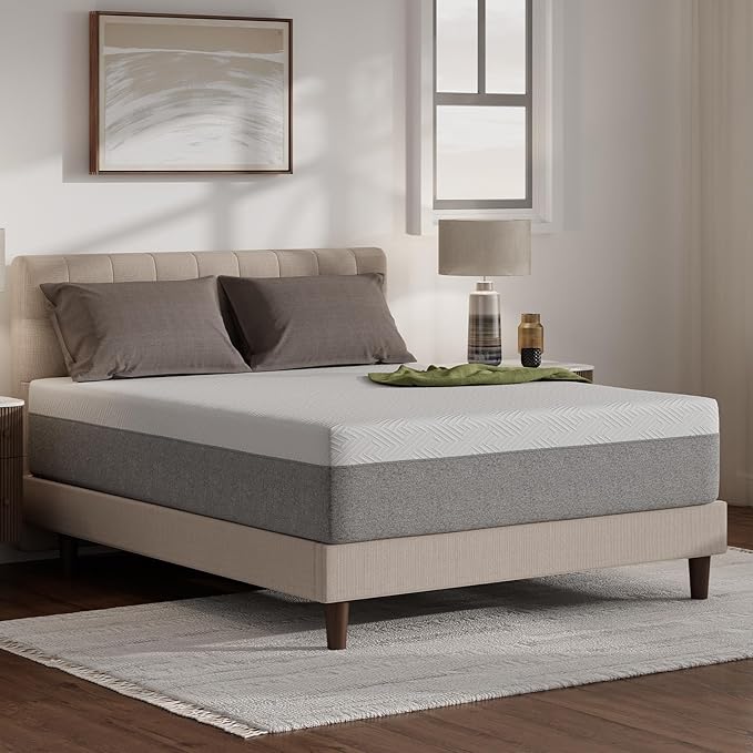 Novilla 14 Inch Mattress Queen, Gel Memory Foam Queen Mattress in a Box with Comfort Foam for Contour Support & Motion Isolation & Edge Support, CertiPUR-US Certified