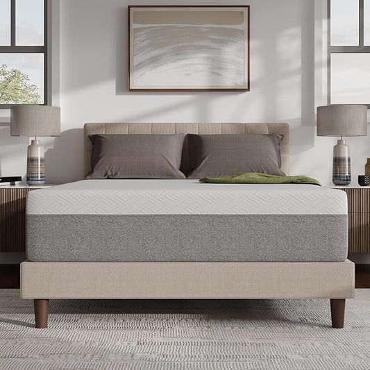 Novilla 12 Inch Full Size Mattress, Gel Memory Foam Full Mattress in a Box with Comfort Foam for Pressure Relief & Body Support & Cool Night Sleep, CertiPUR-US Certified