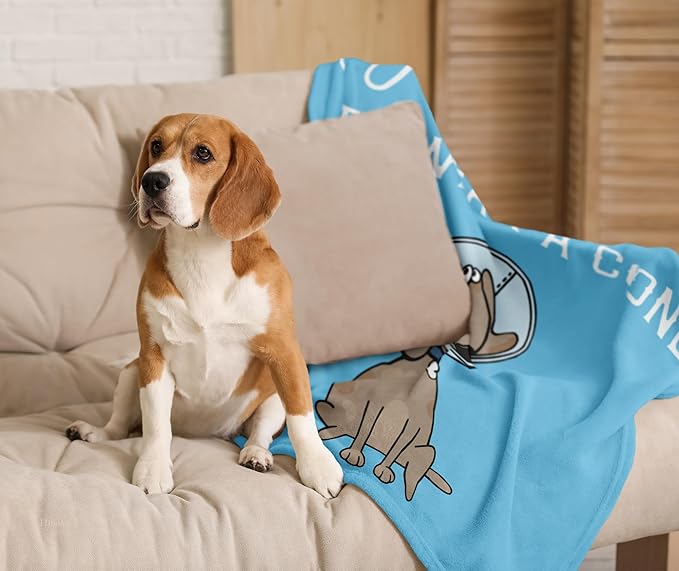 Get Well Gifts for Women/Men After Surgery, Sympathy Gift, Feel Better/Get Well Soon Gifts for Women, Surgery Recovery Gift for Men, at Least You Dont Have to Wear A Cone Blanket 50"x60"