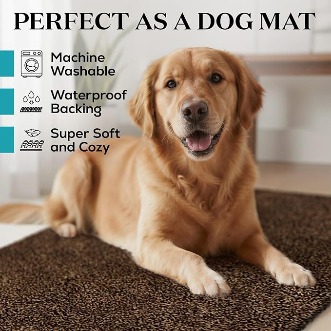 Premium Microfiber Indoor Door Mat – 20"x30" Washable Entry Mat, Non-Slip, Waterproof Backing, Super Absorbent, Low Profile Entryway Doormat for Indoor Entrance - Image 2