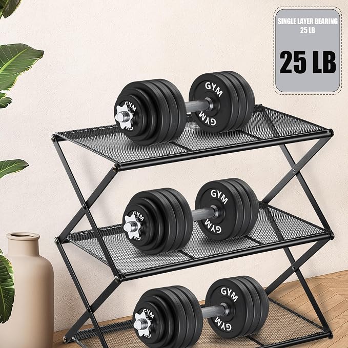 Shoe Rack for Entryway 4 Tier Foldable Shoe Rack Without Assembly Collapsible Metal Shoe Organizer Folding Shoe Storage Rack for Door, Living Room, Black - Image 5