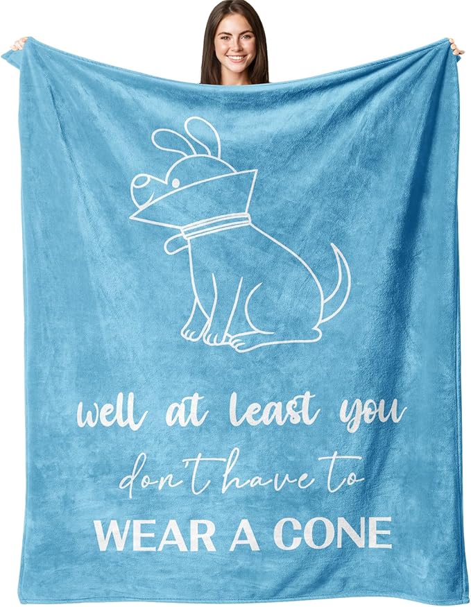 Get Well Gifts for Men, Get Well Gifts for Women After Surgery, Gift for Recovery After Surgery, Get Well Soon/Feel Better Gifts for Women, Get Well Gifts Throw Blanket 60" x 50"