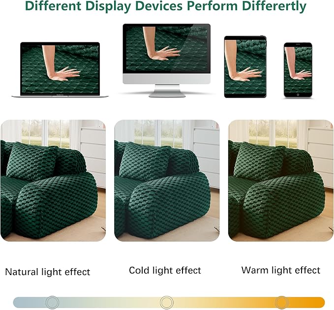 146" L-Shaped Compressed Sectional Cloud Sofa, Flannel Upholstered Modular Deep Seat Sofa with 5 Pieces, Modern Floor Boneless Foam Modular Cloud Couches for Living Room
