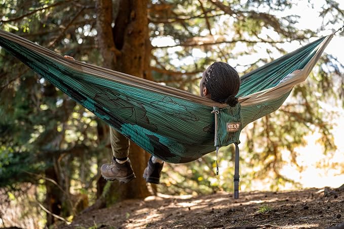ENO, Eagles Nest Outfitters DoubleNest Lightweight Camping Hammock, 1 to 2 Person, Special Edition Colors, ATC - Image 8