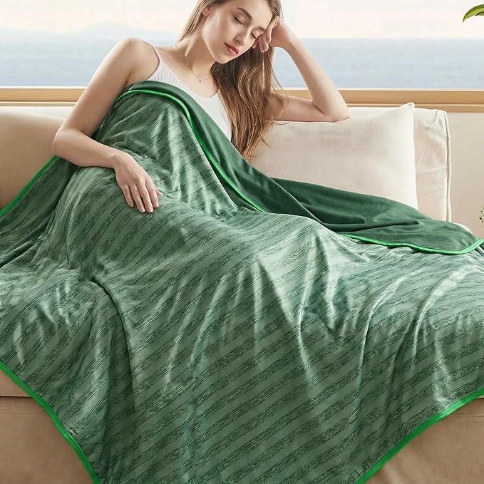 Guohaoi Cooling Blanket (90"x90"Queen Size) for Hot Sleepers and Night Sweats,100% Oeko-Tex Certified,Arc-Chill Q-Max >0.5 Cool Fiber,Ultra Cold Breathable,Comfortable,All-Season.