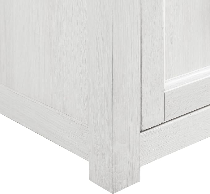 Crosley Furniture Camden TV Stand for 50+ inch TVs, Entertainment Center with Adjustable Storage Shelves, Whitewash - Image 13