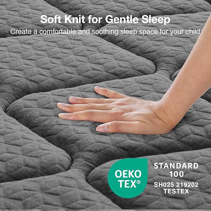 Novilla Twin XL Mattress 8 Inch,Hybrid Mattress Twin XL with Pocketed Coils & Cooling Memory Foam Layer for Targeted Support Zones & Pain Relief Comfort Mattresses in a Box for Kids