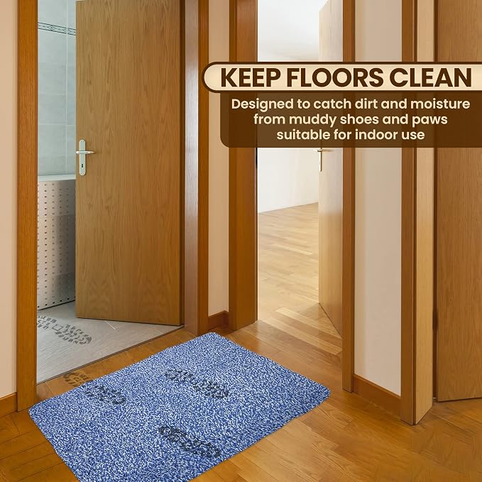 Premium Microfiber Indoor Door Mat – 36"x72" Washable Entry Mat, Non-Slip, Waterproof Backing, Super Absorbent, Low Profile Entryway Doormat for Indoor Entrance - Image 4
