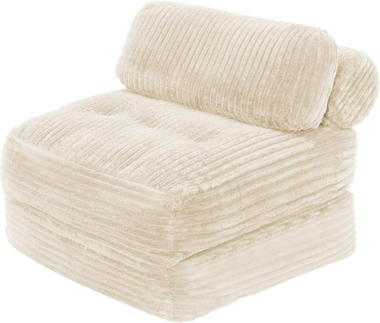Loveseat Cloud Sofa, Modern Loveseats 2 Seat Couch Deep Seat with Pillows for Small Spaces Apartment Office Bedroom Living Room, Beige