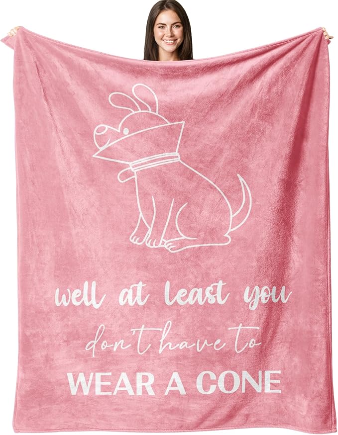 Get Well Gifts for Women, Get Well Soon Gifts for Women After Surgery, Feel Better/Recovery After Surgery Gift Throw Blanket 60" x 50"