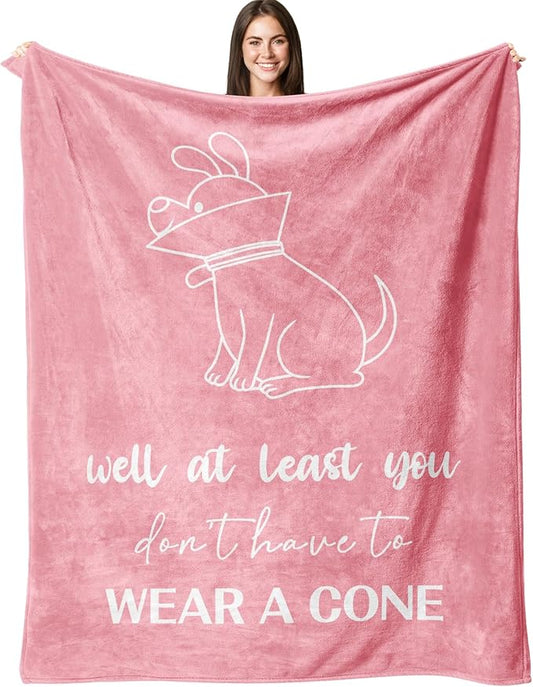 Get Well Gifts for Women, Get Well Soon Gifts for Women After Surgery, Feel Better/Recovery After Surgery Gift Throw Blanket 60" x 50"