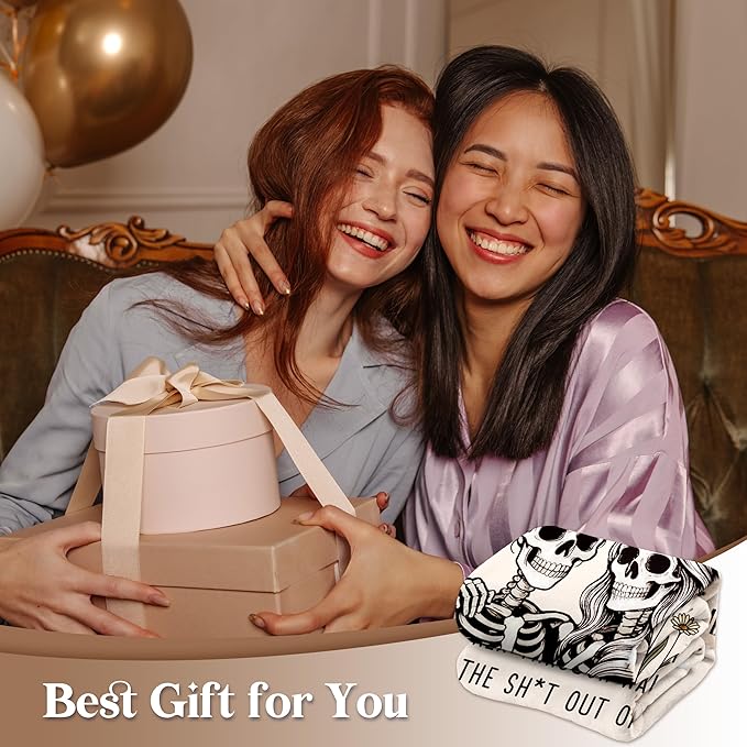 Bestie Gifts for Women, Flannel Soft Best Friend Blanket Decorations, for Women, Bestie BFF Bestfriend Present for Female - 50" x 60"