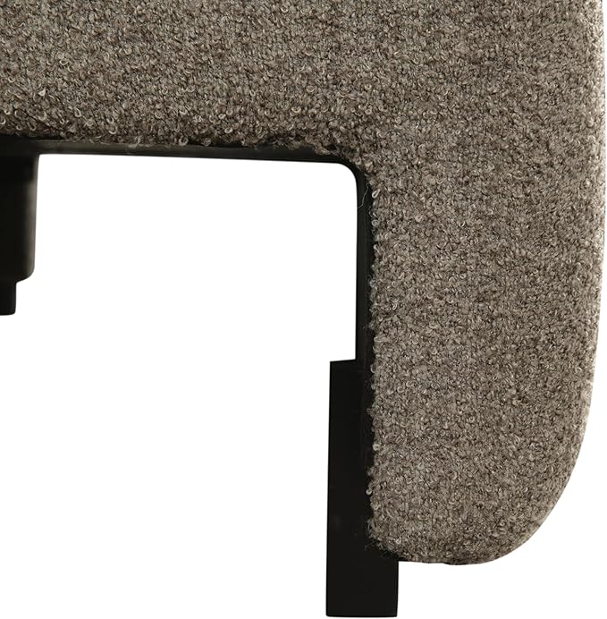 Serta Vail 86" Convertible Sleeper Sofa, Queen Size, Wall-Hugging Dreamglide Mechanism, Dreamcoil Comfort, Boucle Fabric, Brown
