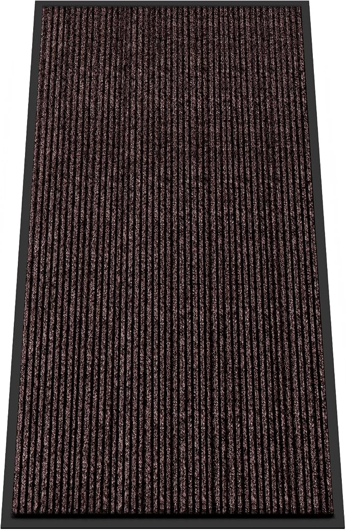 Azadx 3'x6' Front Door Mat Heavy Duty Indoor Outdoor Door Mat Non-Slip Backing Doormat for Entryway Stain and Fade Resistant Commercial Floor Mats Entry Mat Low Profile Welcome Door Mats by Azadx