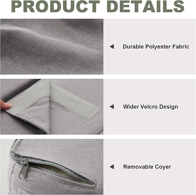 ARTPLAN Convertible Folding Sofa Bed, High-Density Memory Foam Sofa with a Fluffy Pillow, Modern Futon Floor Couch Guest Twin Bed for Living Room/Dorm/Guest Use/Home Office/Apartment,Light Gray