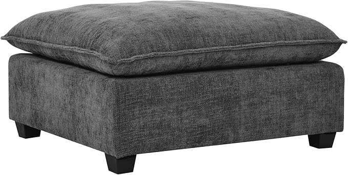 Flexible Combination Convertible Modular Sectional Sofa,140" Oversized U Shaped Cloud Couches with 2 Movable Ottomans,6-Seat Chenille Combination Sofa Set for Living Room | Layer Cushions