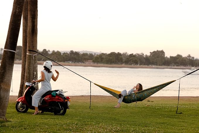 ENO, Eagles Nest Outfitters DoubleNest Lightweight Camping Hammock, 1 to 2 Person, Special Edition Colors, ATC - Image 7