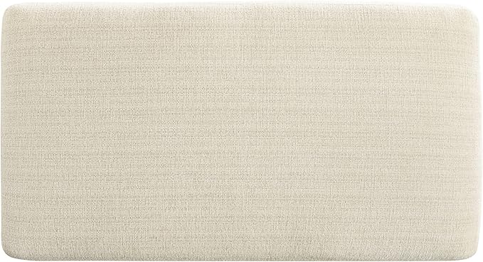 Signature Design by Ashley Maggie Contemporary Accent Ottoman, Off White