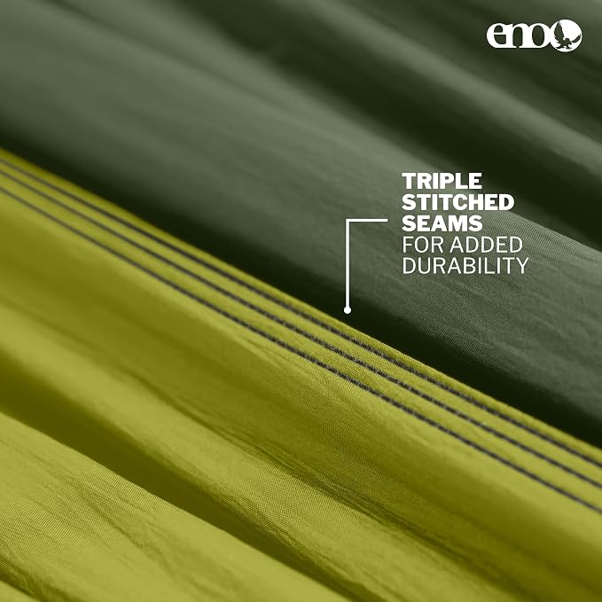 ENO, Eagles Nest Outfitters DoubleNest Lightweight Camping Hammock, 1 to 2 Person, Special Edition Colors, ATC - Image 5