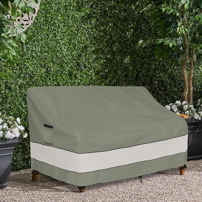 Outdoor Sofa Cover,Patio Loveseat Cover,3-Seater Bench Cover,Waterproof Heavy Duty Patio Furniture Covers,76W x 32.5D x 33H Inches - Image 7