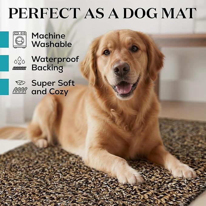 Premium Microfiber Indoor Door Mat – 36"x60" Washable Entry Mat, Non-Slip, Waterproof Backing, Super Absorbent, Low Profile Entryway Doormat for Indoor Entrance - Image 2